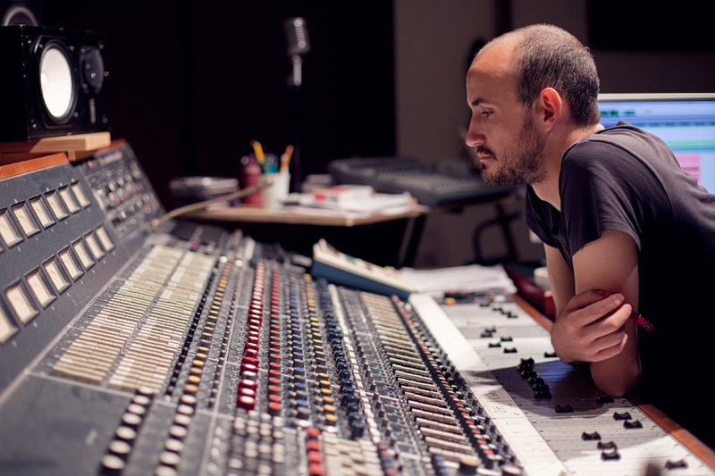 Image of Joshua Sadlier-Brown in his Studio
