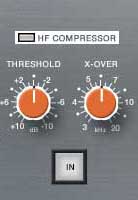 Closeup image of the High Frequency Compressor Section