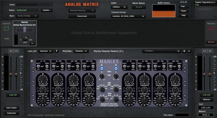 Massive Passive in Plugin