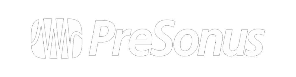 presonus logo white