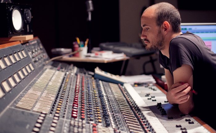 Image of Joshua Sadlier-Brown in his Studio